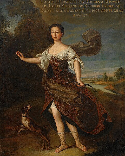 File:Posthumous Oil on canvas portrait of Louise Élisabeth de Bourbon (1693-1775).jpg