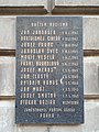 Praha - Nové Město, Jindřišská 14, pamětní deska obětem nacismu