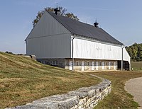 The Pry barn at Antietam