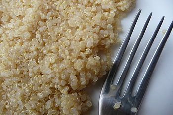 Français : Quinoa cuit.