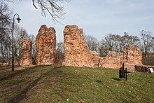 Ruiny zamku w Raciążku