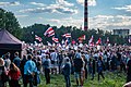 Rassemblement de soutien à Svetlana Tikhanovskaïa à Minsk, 30 juillet 2020.