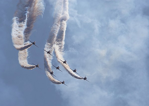 Red Arrows õhuetendus