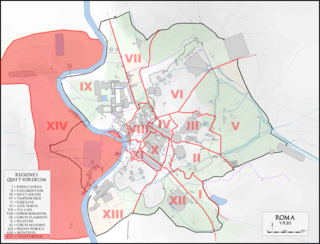 Regio XIV Transtiberim Historical region of Rome