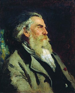Ilja Repin:Portret fan Aleksej Bogoljûbov, 1882