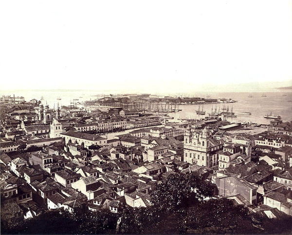 Rio de Janeiro, capital of the Empire of Brazil, c. 1865