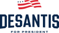 Ron DeSantis 2024 (DeSantis for President, logo).svg