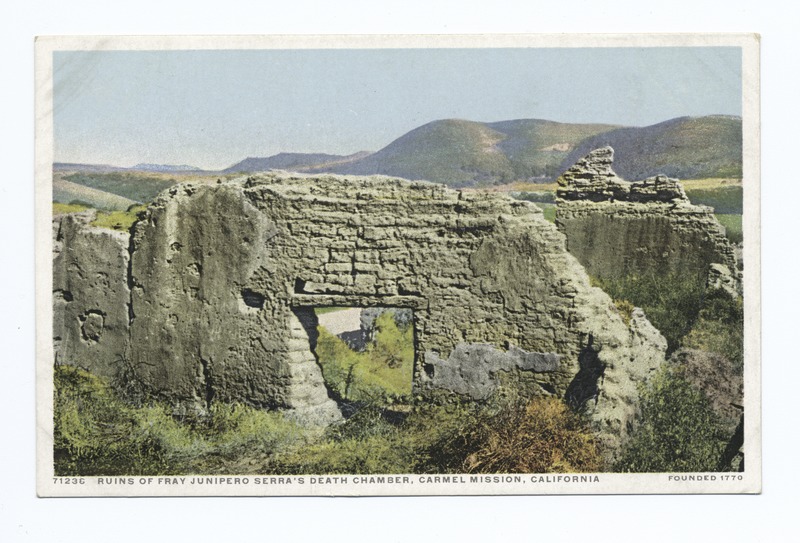 File:Ruins, Fr. Junipero Serra's Death Chamber, Carmel Mission, California (NYPL b12647398-74246).tiff