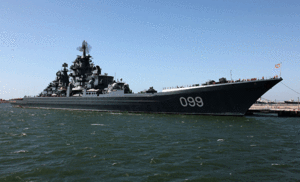 Russian Battle Cruiser Pyotr Velikiy.gif