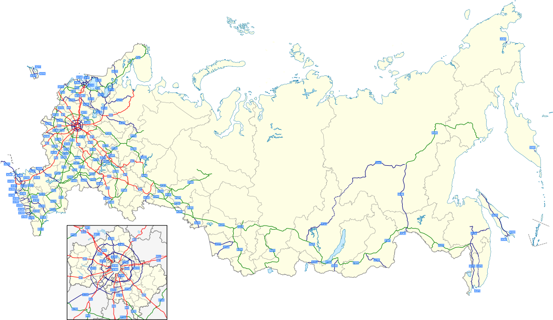 Russian federal highways