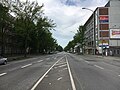 Süderstraße, Blick von der Kreuzung Ausschläger Weg in Richtung Heidenkampsweg