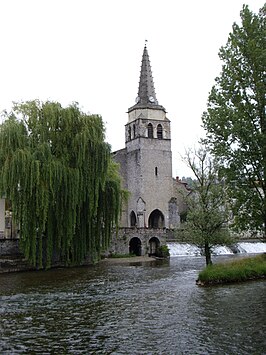 De kerk in Saint-Girons
