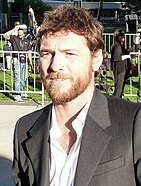 A photograph of Sam Worthington