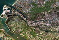 Image satellite d'Europoort