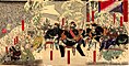 1877 : la rébellion de Satsuma. La Royal Navy apporta son soutien à l'Armée impériale pour écraser cette révolte samouraï.