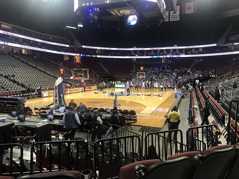 File:Seton Hall basketball at the Prudential Center.jpg