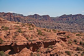 Sierra de las Quijadas rock formations