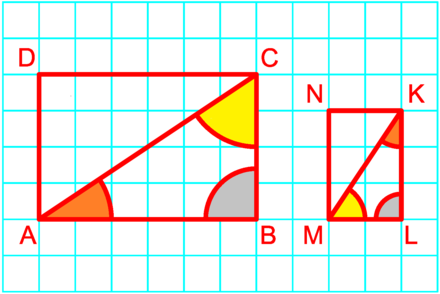 Similar rectangles