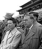 Simone de Beauvoir et Jean-Paul Sartre en 1955