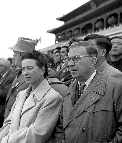 Skeda Simone De Beauvoir Jean Paul Sartre In Beijing 1955 Jpg Wikipedia