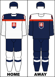 Slovakia national hockey team jerseys - 2014 Winter Olympics.png