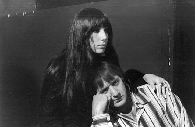 Sonny & Cher during a rehearsal break at ABC Television's Wembley studios on 26 May 1966.