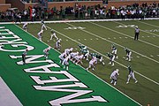 North Texas on offense