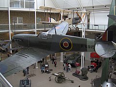 Le Spitfire de l'Imperial War Museum à Londres (Mk I ou II)