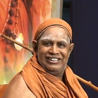 <span class="mw-page-title-main">Jayendra Saraswathi</span> Hindu pontiff