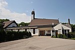 Catholic parish church of St.  Bonifaz / forest church with rectory