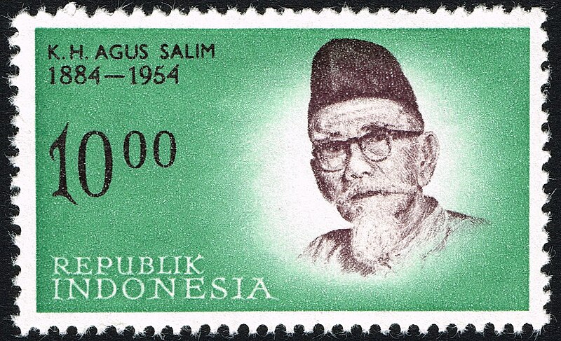 File:Stamp of Indonesia - 1962 - Colnect 260647 - KH Agus Salim 1884-1954.jpeg