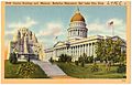 State Capitol Building and Mormon Battalion Monument, Salt Lake City, Utah (69166).jpg