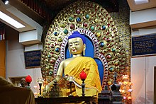 Statue of the Buddha in Namgyal Monastery Statue of the Buddha in Namgyal Monastery.jpg