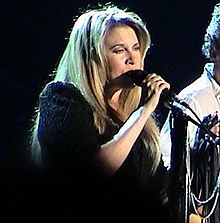 Nicks during Fleetwood Mac's 2003 tour