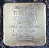 Stolperstein Akazienstr 20 (Schön) Bernhard Rothschild.jpg