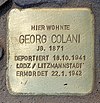 Struikelsteen Bundesplatz 4 (Wilmd) Georg Colani.jpg