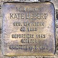 Stolperstein für Käte Liebert