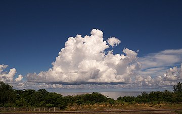 Cloud and blue sky