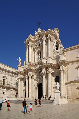 Catedral de Siracusa, Siracusa, Itália