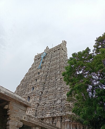 Tiruchendur Temple tower TIRUCHENDUR TEMPLE TOWER.jpg