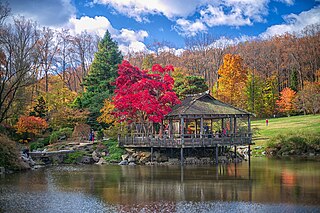 Brookside Gardens Botanical gardens in Silver Spring, Maryland, US