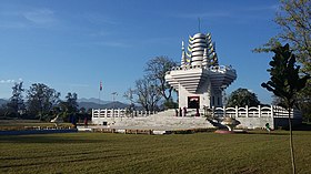 Temple of God Pakhangba of Sanamahi religion inside the Kangla Fort, Imphal West, Manipur.jpg