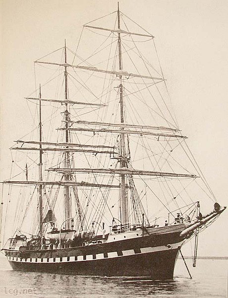 File:The Belem ship whilst owned by the Duke of westminster so before 1921.jpg