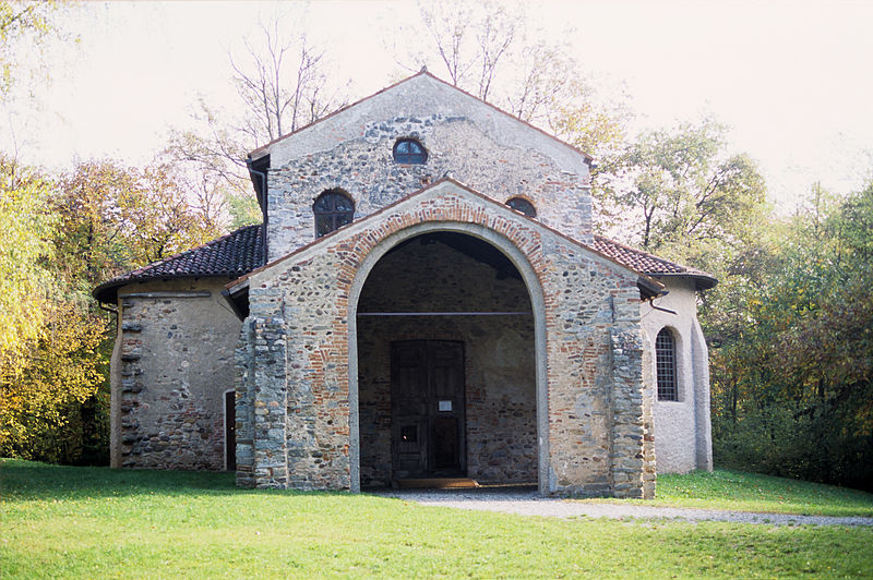 File:The Castrum and the Church of Santa Maria foris portas..jpg