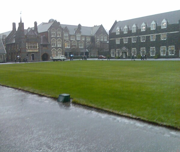 Quad and buildings