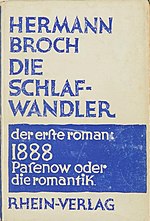 Vorschaubild für Die Schlafwandler (Romantrilogie)