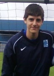Courtois with Genk during the 2010–11 season