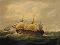 Thomas Buttersworth - The wreck of the HMS St. George, Norway, 1811 NYR 2014.jpg