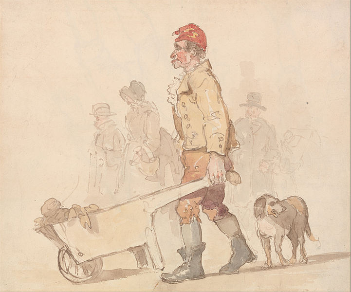 File:Thomas Rowlandson - Man with Barrow and dog - Google Art Project.jpg