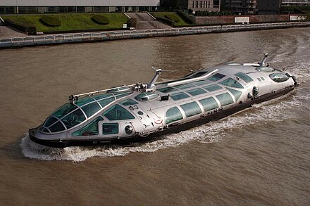 The Leiji Matsumoto-designed Himiko ferry